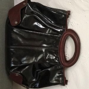 Marni patent leather balloon bag